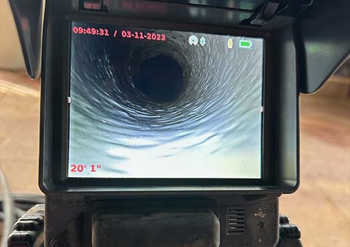 sewer video inspection