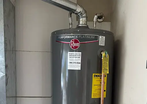 water heater installation